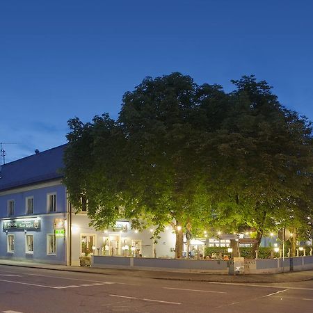 Hotel Blauer Karpfen Oberschleißheim Dış mekan fotoğraf
