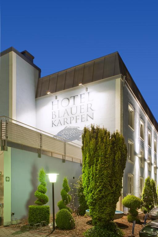 Hotel Blauer Karpfen Oberschleißheim Dış mekan fotoğraf